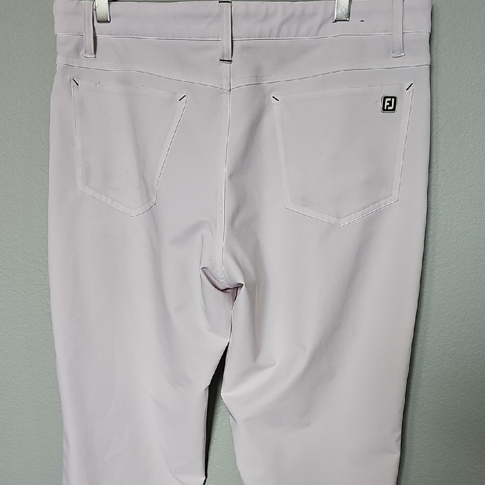 FootJoy Men's Performance Ivory Golf Pants W 35 L 30 - Picture 10 of 13
